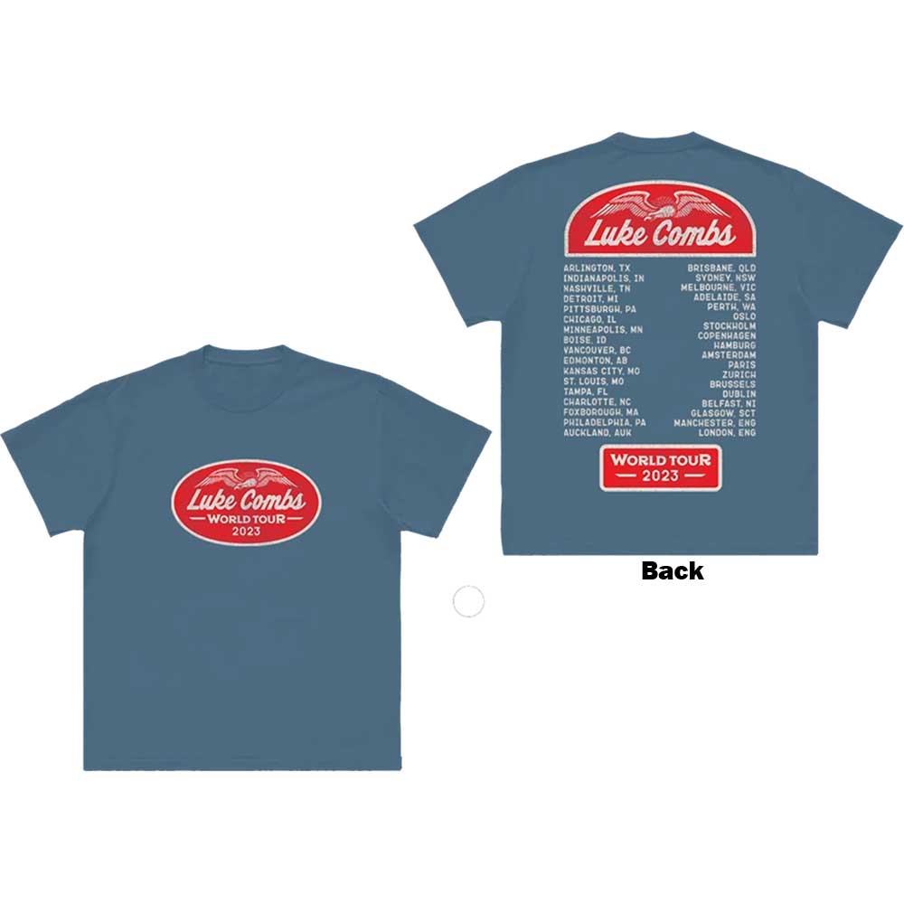 Luke Combs Unisex T-Shirt: Tour 23 Wings