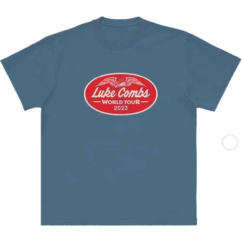 Luke Combs Unisex T-Shirt: Tour 23 Wings