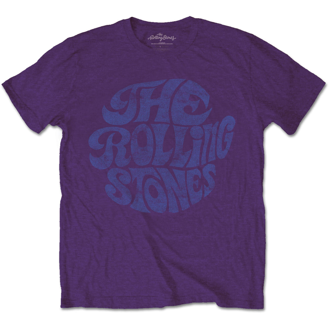 The Rolling Stones Unisex T-Shirt: Vintage 70s Logo