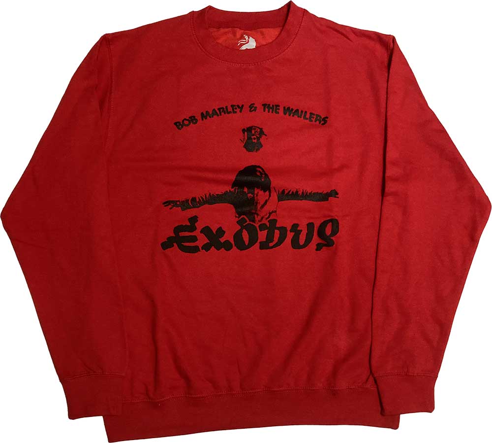 Bob Marley Unisex Sweatshirt: Exodus Arms Outstretched
