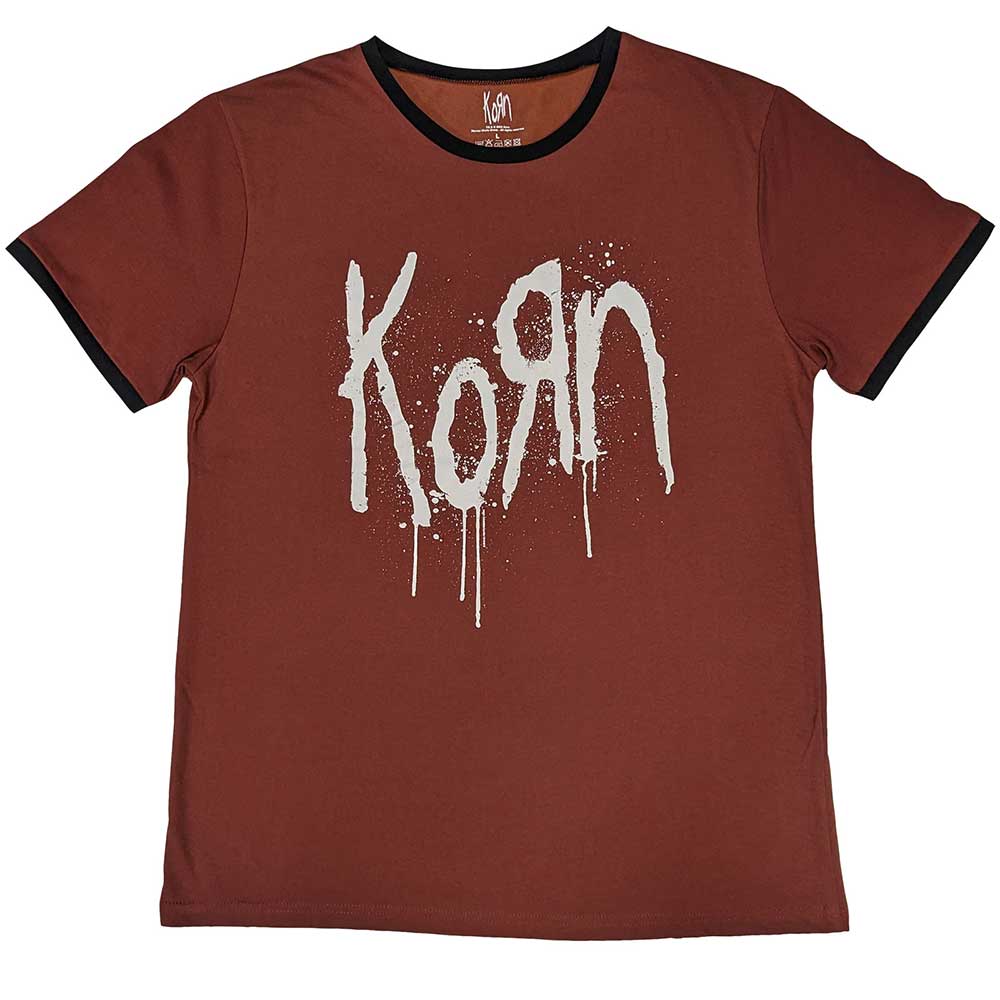 Korn Unisex Ringer T-Shirt: Logo – House of Merch