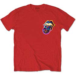 The Rolling Stones Unisex T-Shirt: Sixty Gradient Text (Back Print)