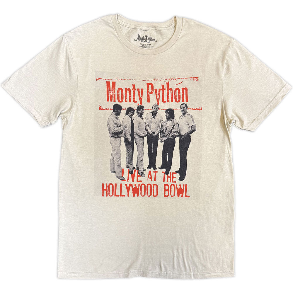 Monty Python Unisex T-Shirt: Hollywood Bowl (Sand)