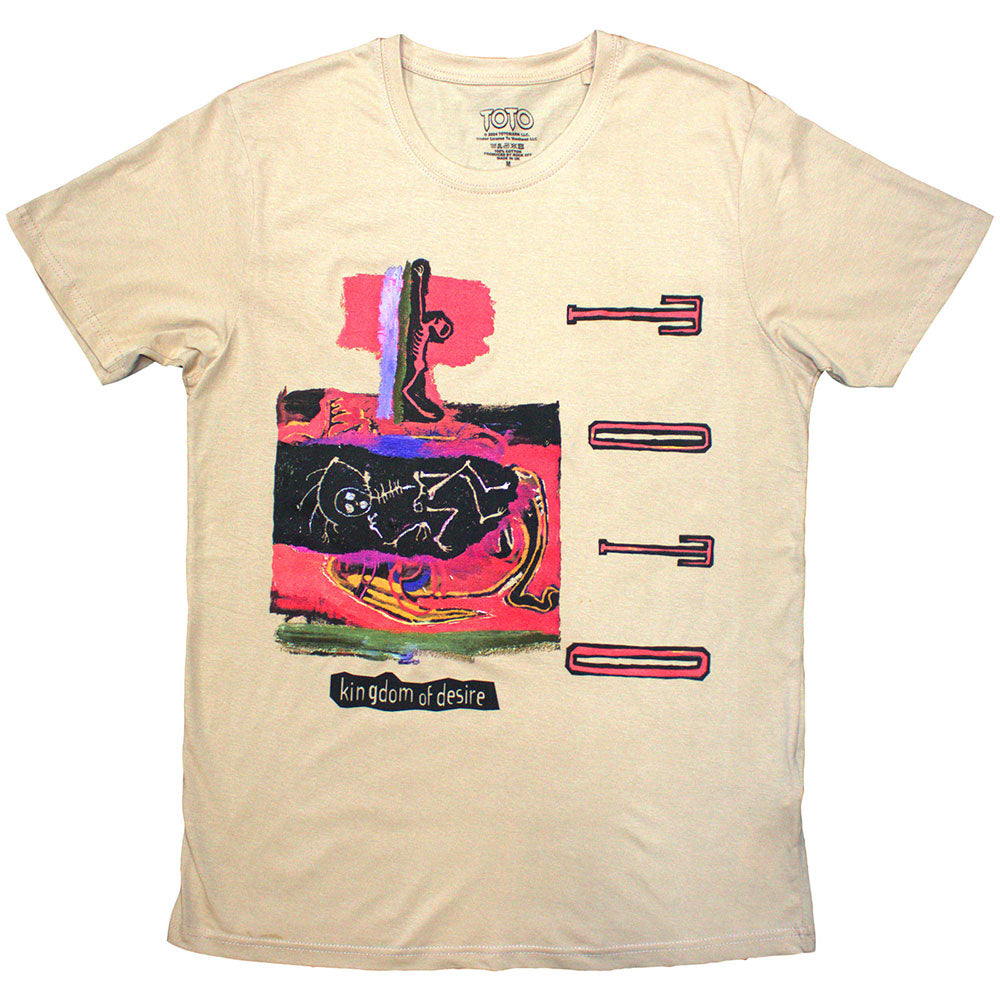 TOTO Unisex T-Shirt: Kingdom of Desire – House of Merch TOTO Unisex T-Shirt: Kingdom of Desire – House of Merch