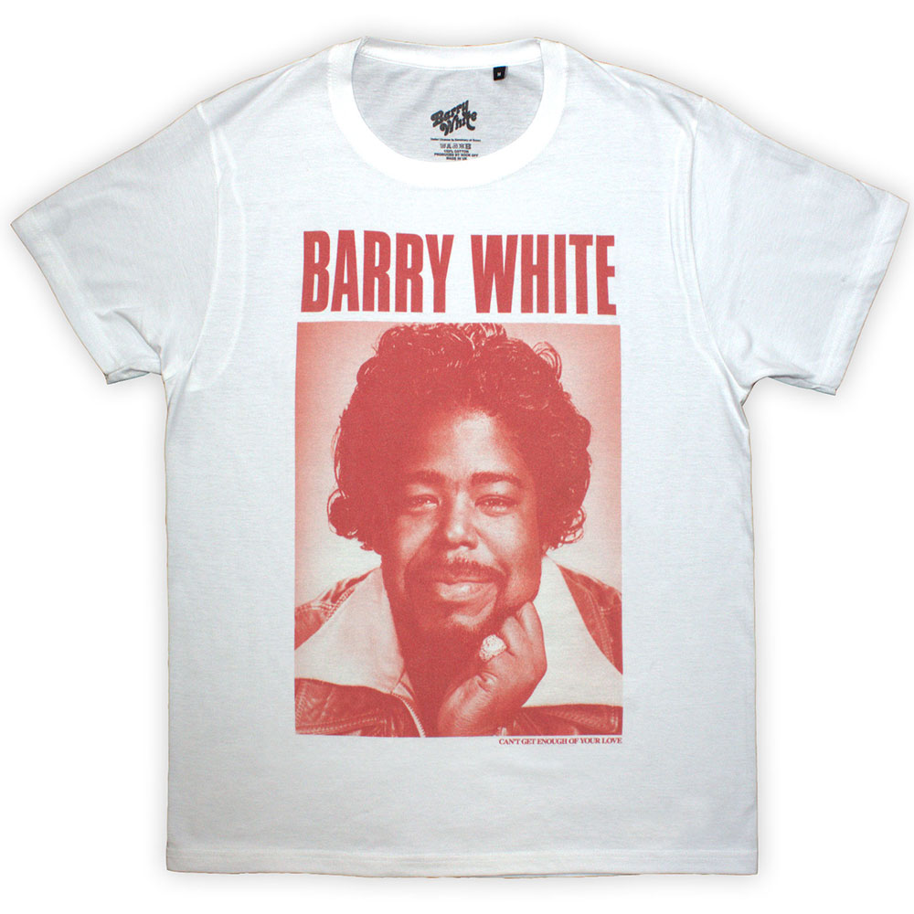 Barry White Unisex T-Shirt: Box Photo