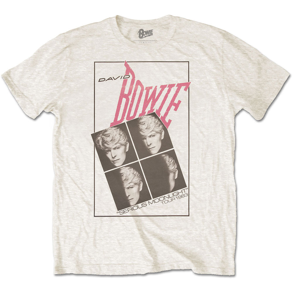 David Bowie Unisex T-Shirt: Serious Moonlight