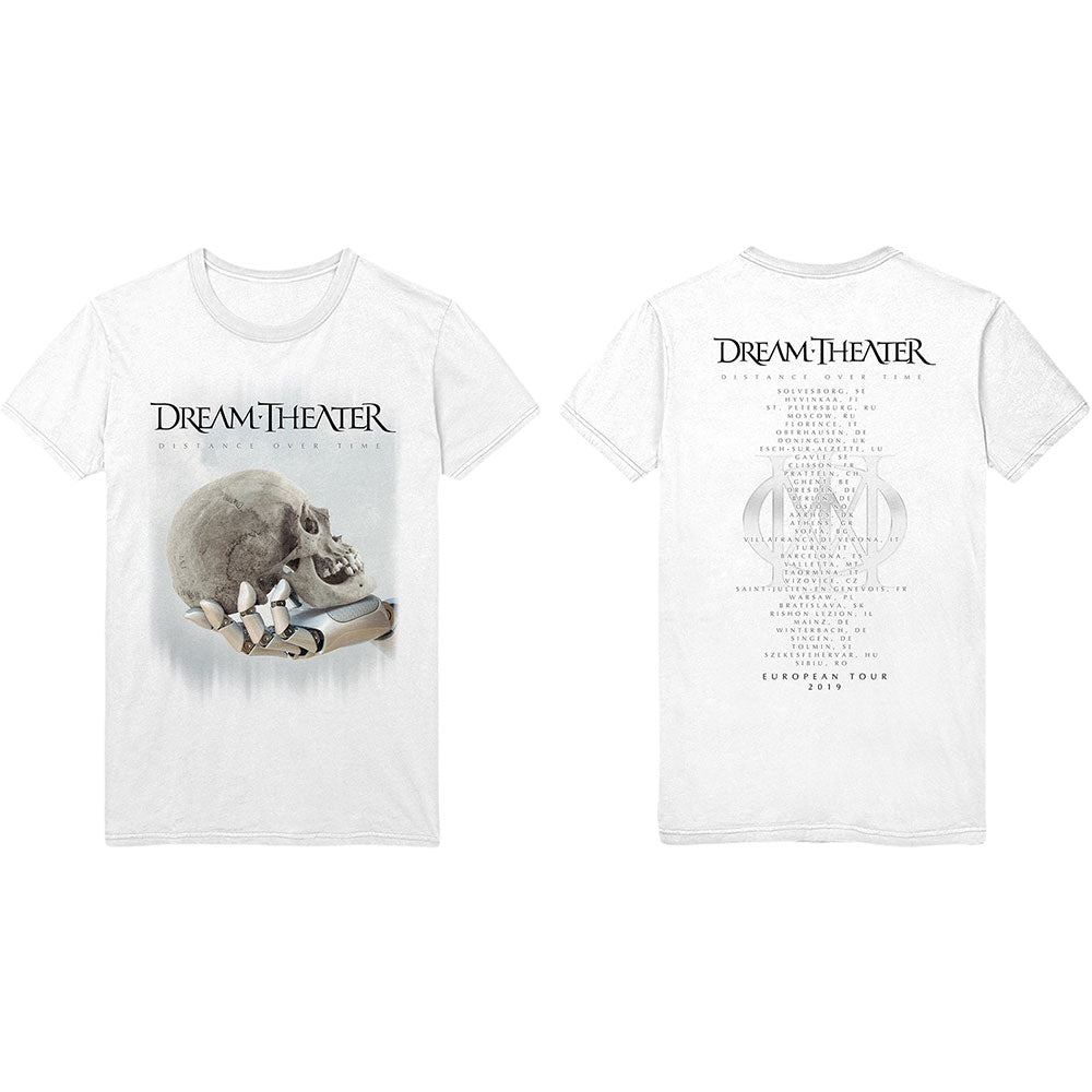 Dream Theatre Unisex T-Shirt: Skull Fade Out (Back Print)