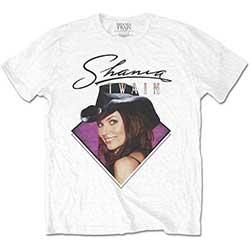 Shania Twain Unisex T-Shirt: Purple Photo