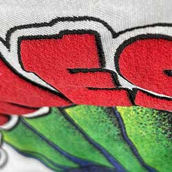 The Rolling Stones Ladies Hi-Build T-Shirt: Sixty Stadium Dragon (Puff Print)