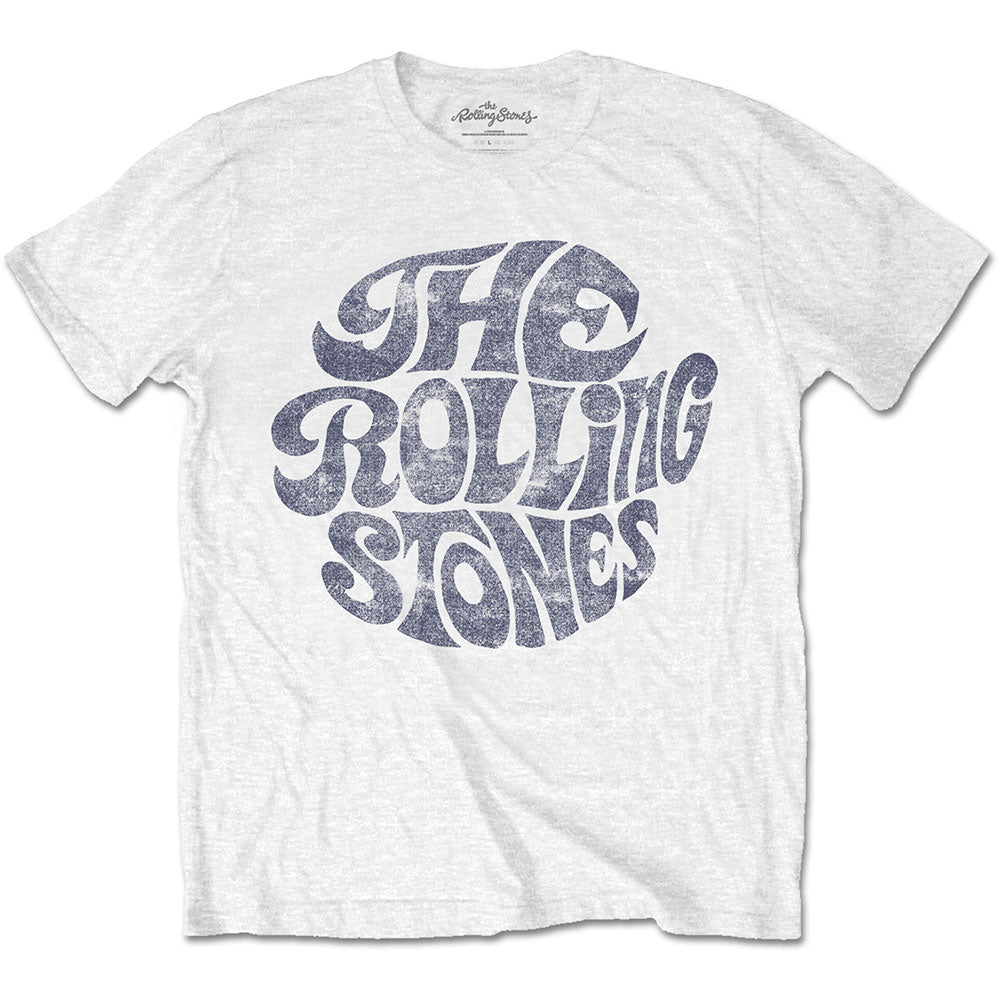 The Rolling Stones Unisex T-Shirt: Vintage 70s Logo