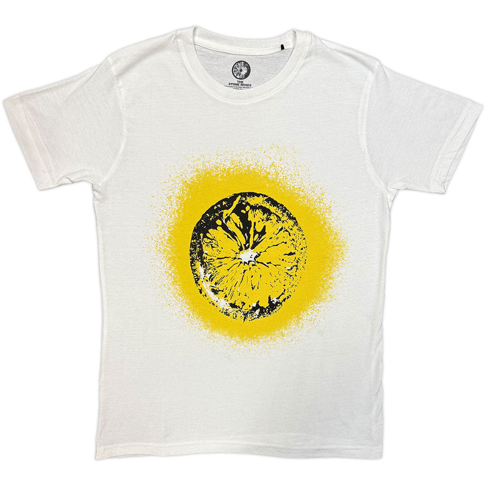 The Stone Roses Unisex T-Shirt: Lemon Spray (White)