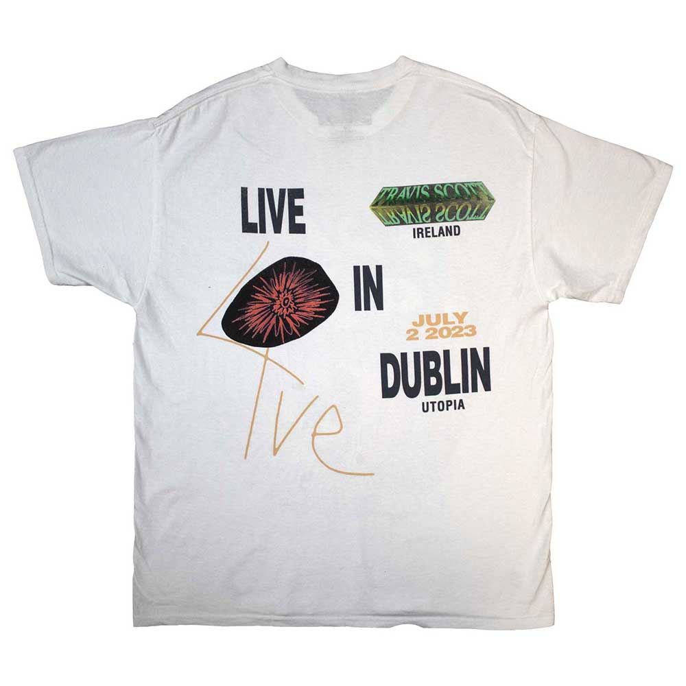 Travis Scott Unisex T-Shirt: Summer Run 2023 Dublin