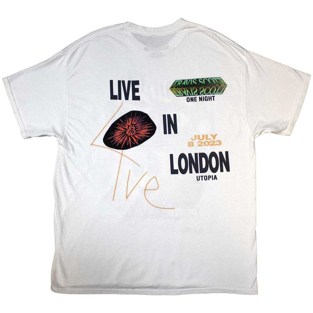Travis Scott Unisex T-Shirt: Summer Run 2023 London