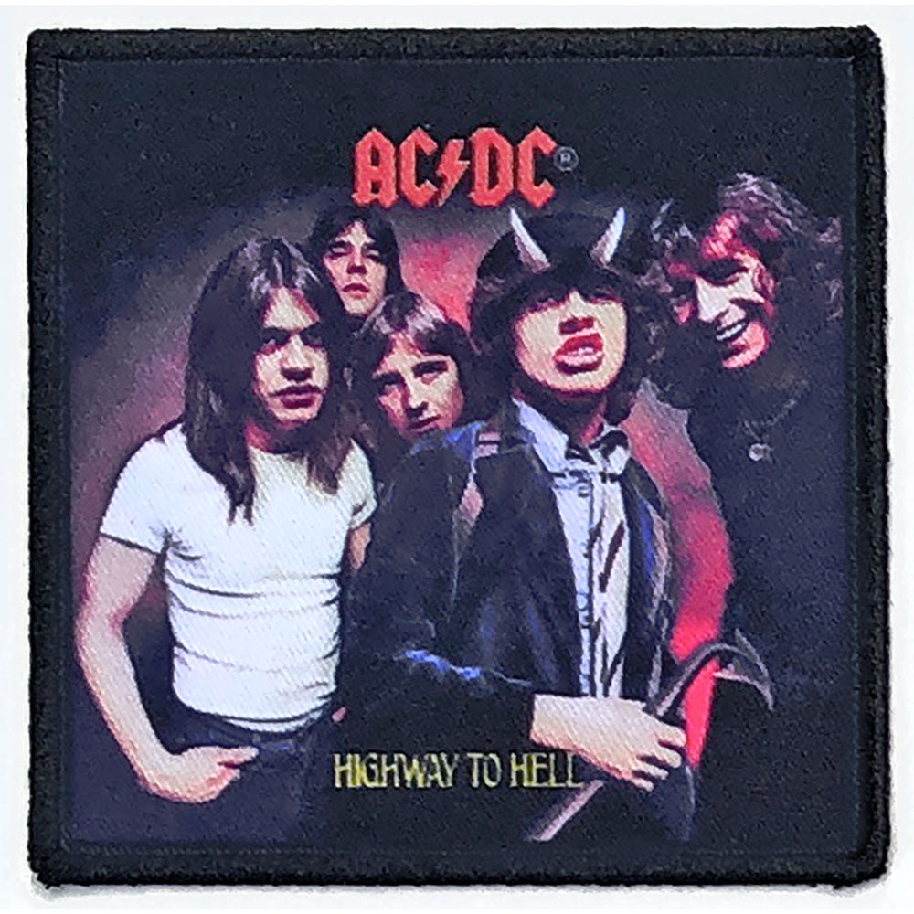 AC/DC Standard Patch: Highway To Hell (Album Cover)
