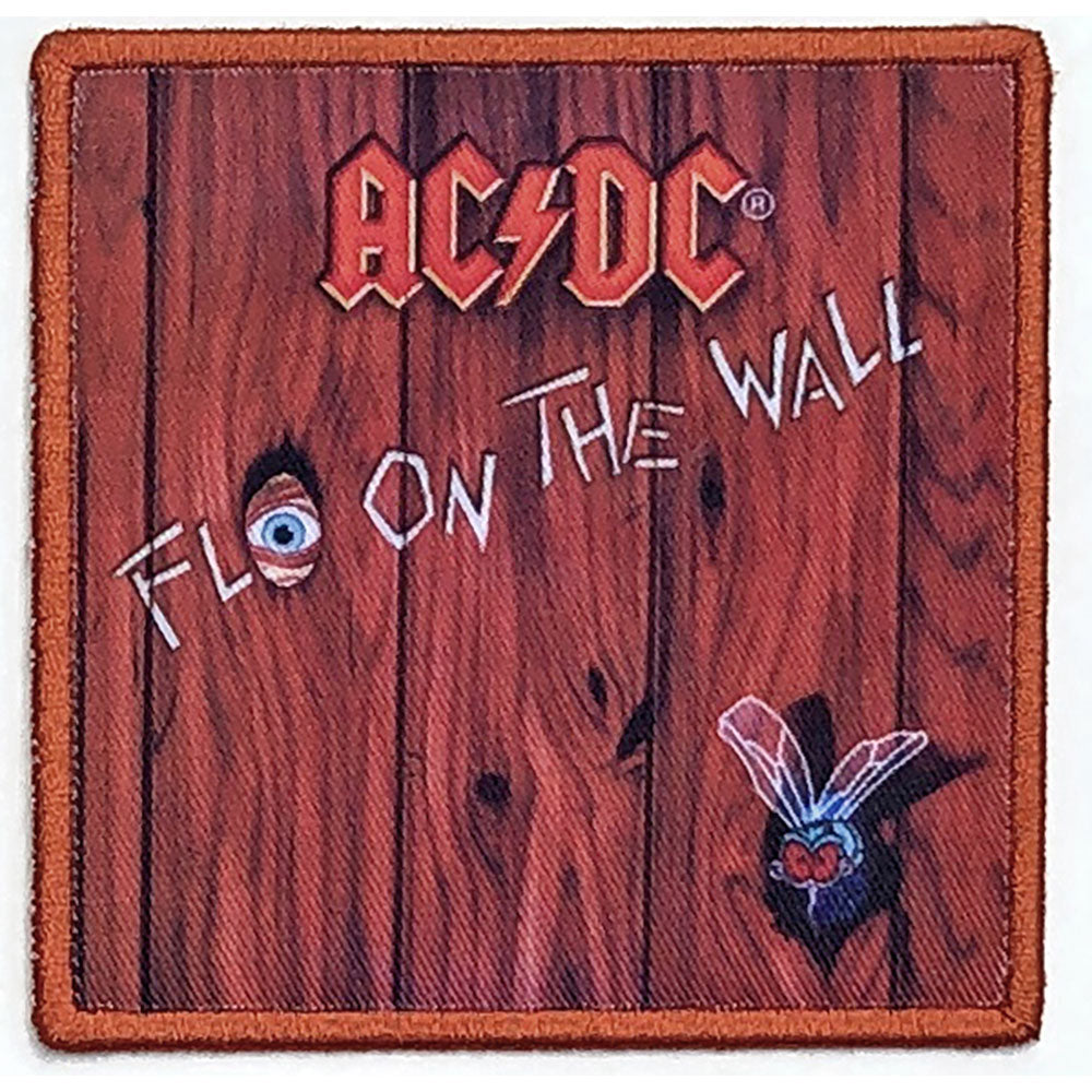 AC/DC Standard Patch: Fly On The Wall (Album Cover)