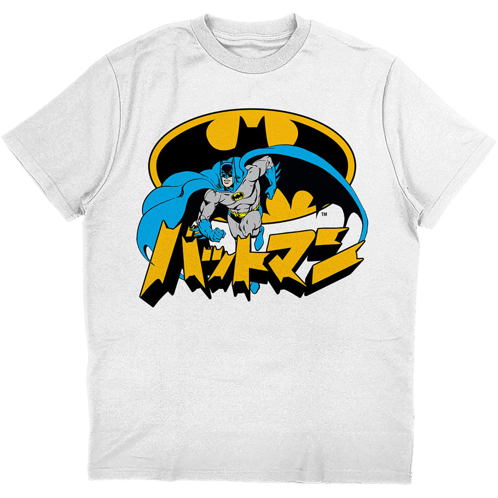 DC Comics Unisex T-Shirt: Batman Kanji