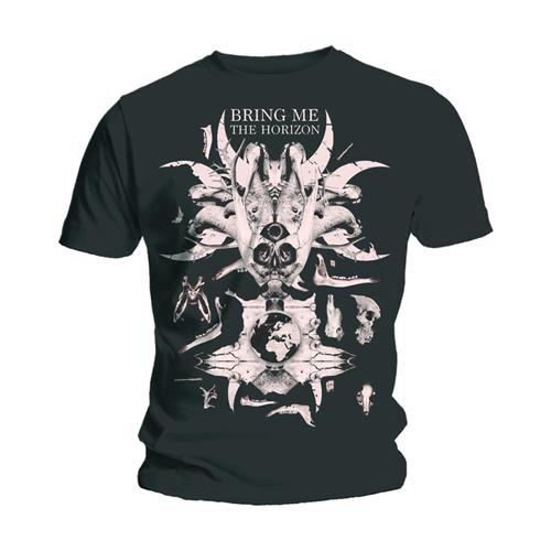 Bring Me The Horizon Unisex T-Shirt: Skull & Bones