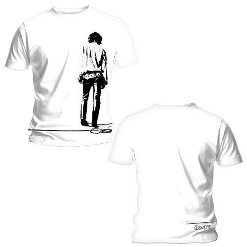 The Doors Unisex T-Shirt: Solitary (Back Print)