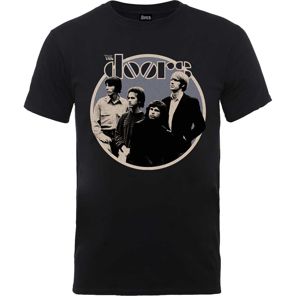 The Doors Unisex T-Shirt: Retro Circle