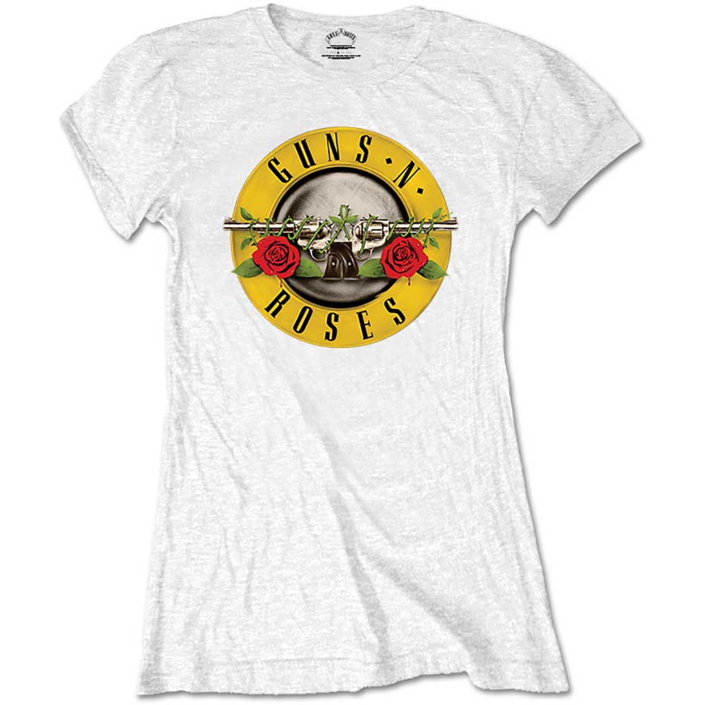 Guns N' Roses Ladies T-Shirt: Classic Logo 