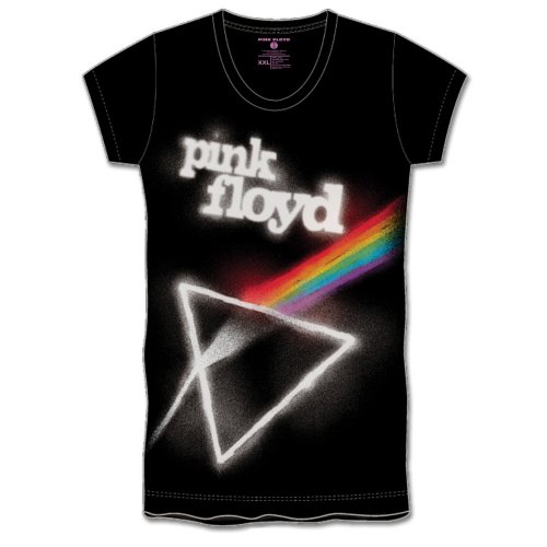 Pink Floyd Ladies T-Shirt: Dark Side of the Moon 