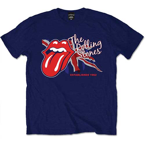 The Rolling Stones Unisex T-Shirt: Lick the Flag