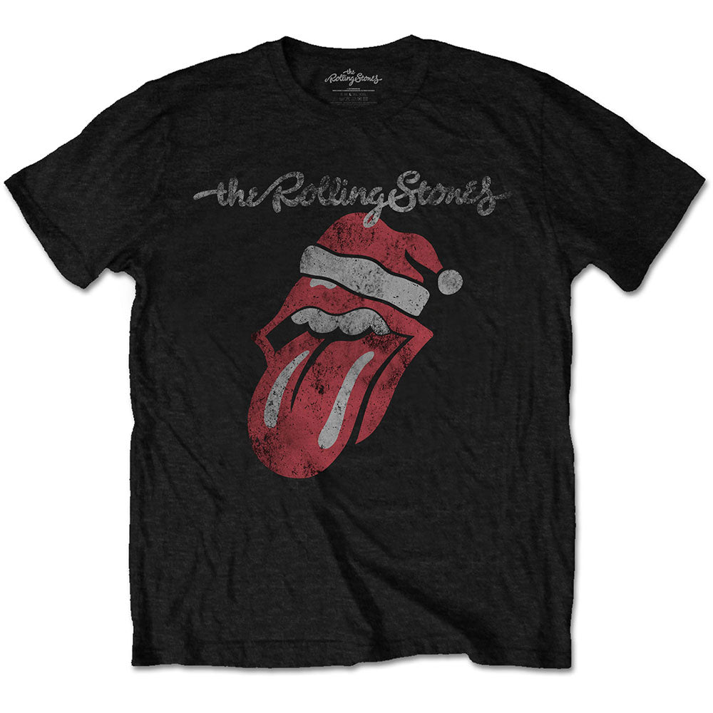 The Rolling Stones Unisex T-Shirt: Santa Lick