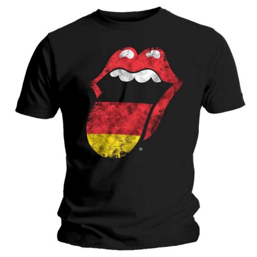 The Rolling Stones Unisex T-Shirt: German Tongue