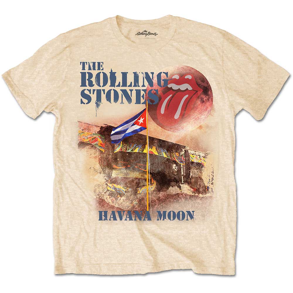 The Rolling Stones Unisex T-Shirt: Havana Moon