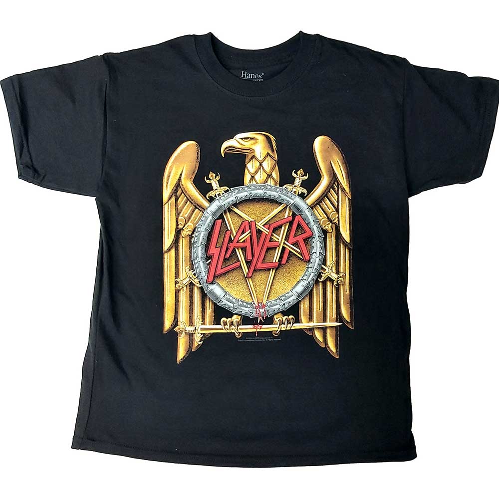 Slayer Kids T-Shirt: Gold Eagle