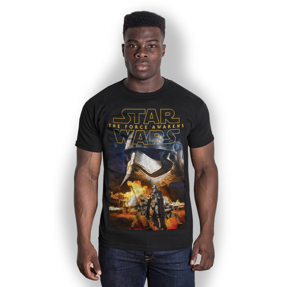 Star Wars Unisex T-Shirt: Episode VII Phasma & Troopers