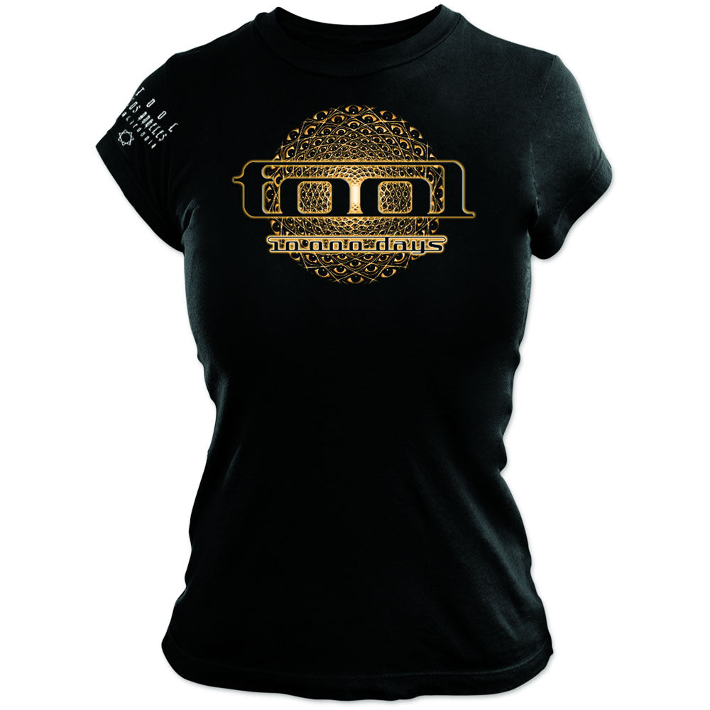 Tool Ladies T-Shirt: Eye Geo Glow (Sleeve Print)