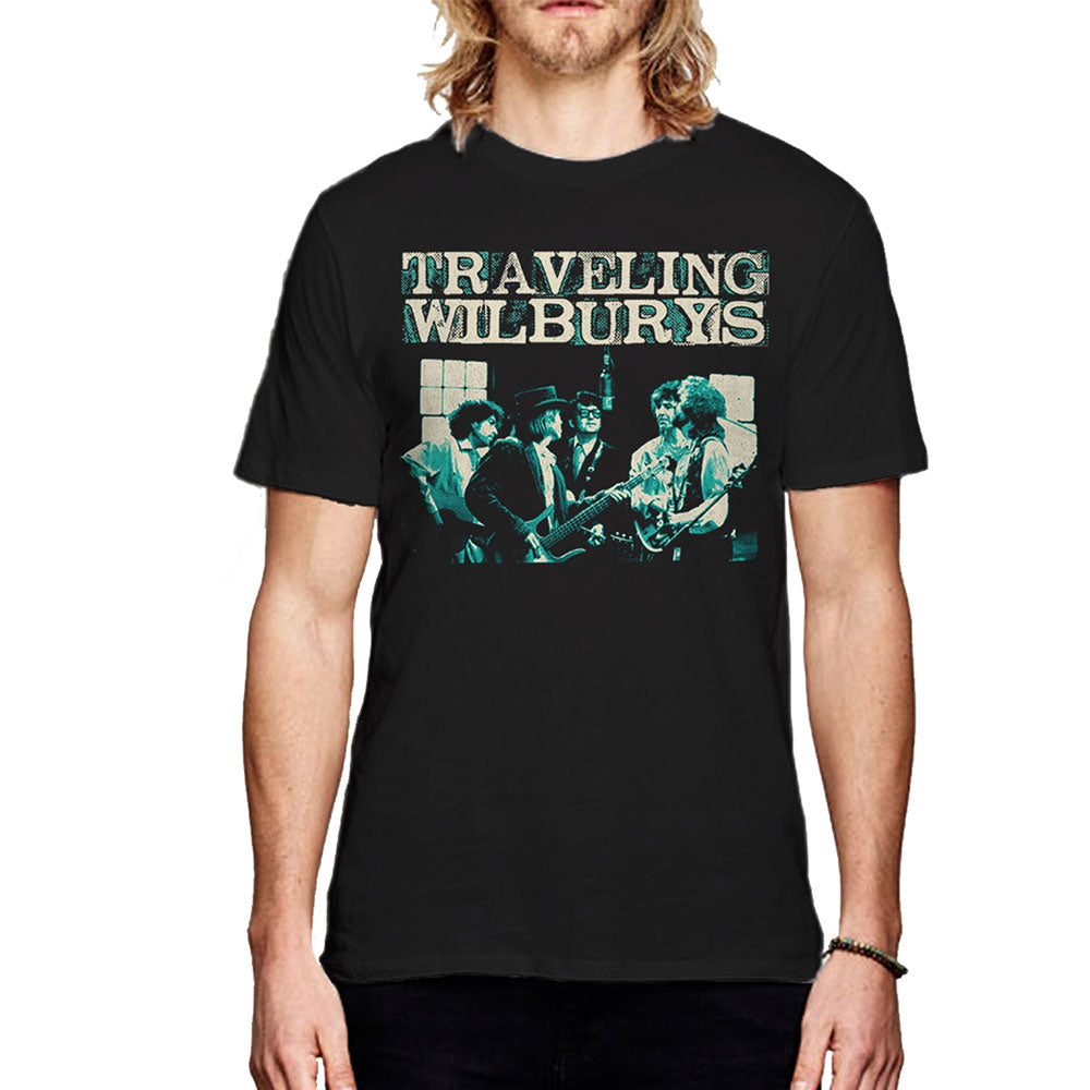 The Traveling Wilburys Unisex T-Shirt: Performing
