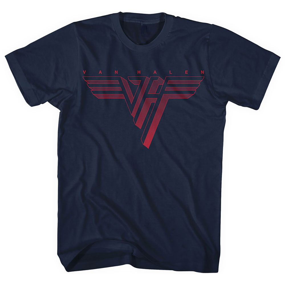 Van Halen Unisex T-Shirt: Classic Red Logo 