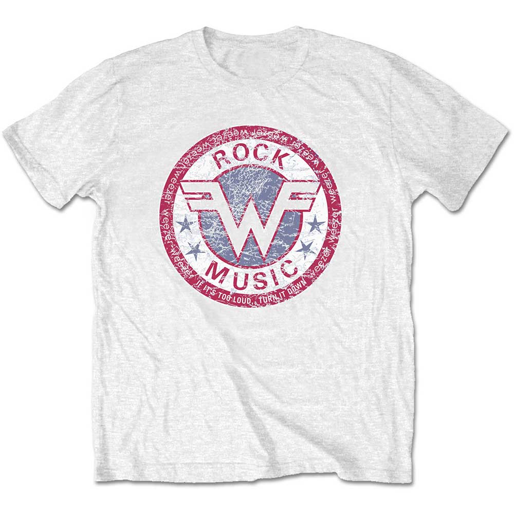 Weezer Unisex T-Shirt: Rock Music 