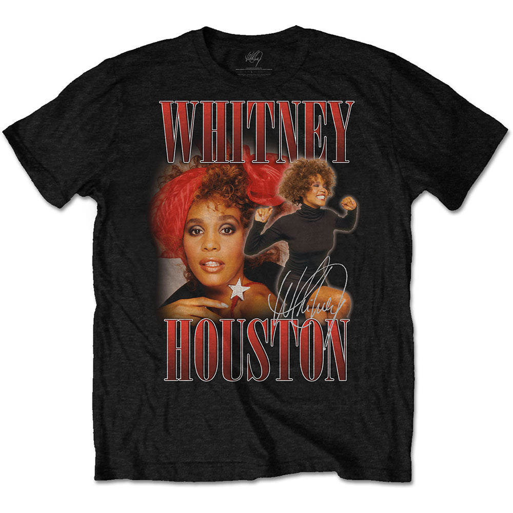 Whitney Houston Unisex T-Shirt: 90s Homage 