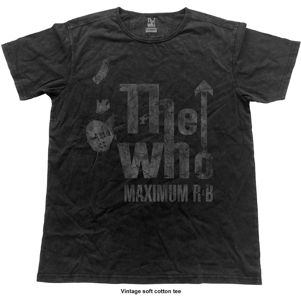 The Who Unisex Vintage T-Shirt: Max R&B