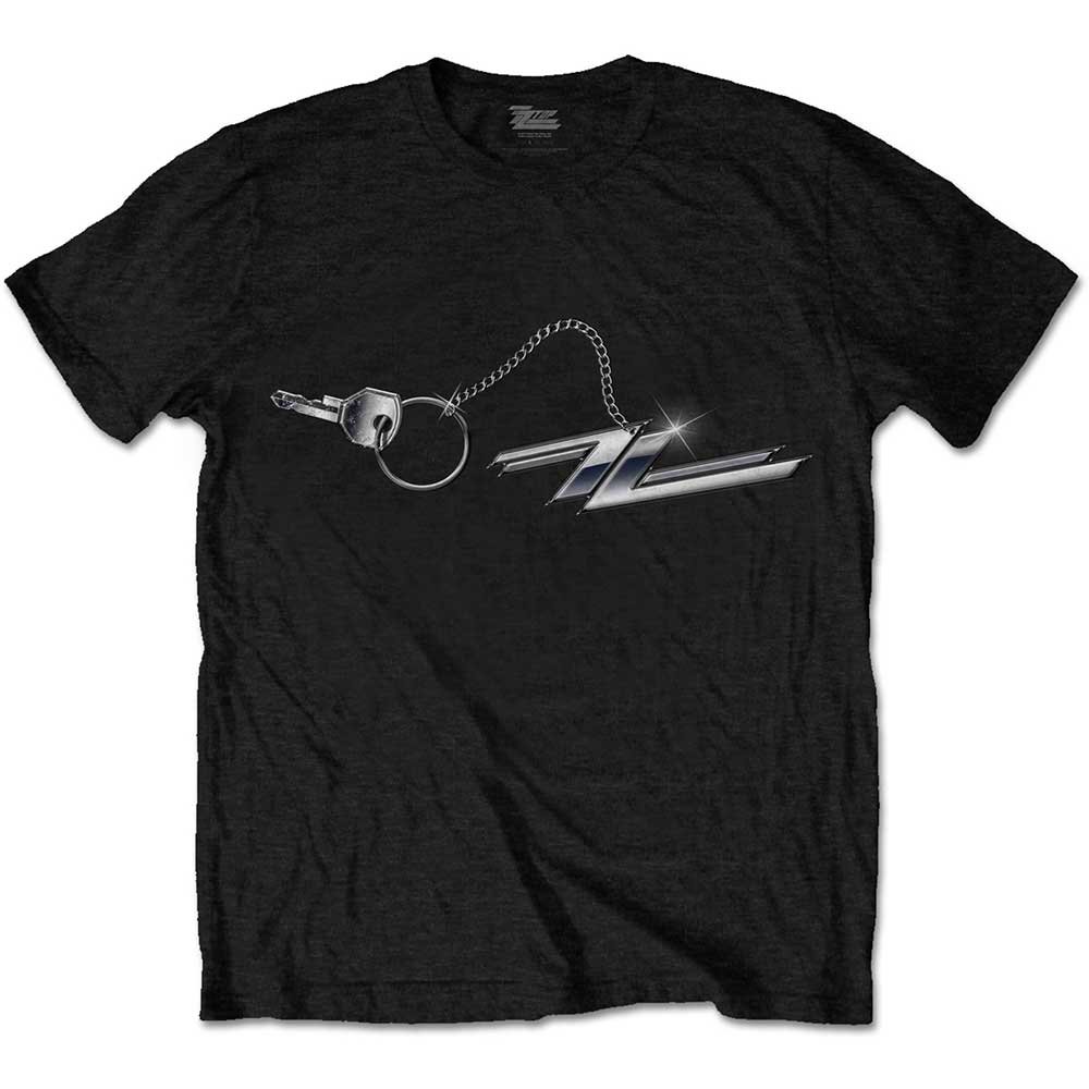 ZZ Top Unisex T-Shirt: Hot Rod Keychain 