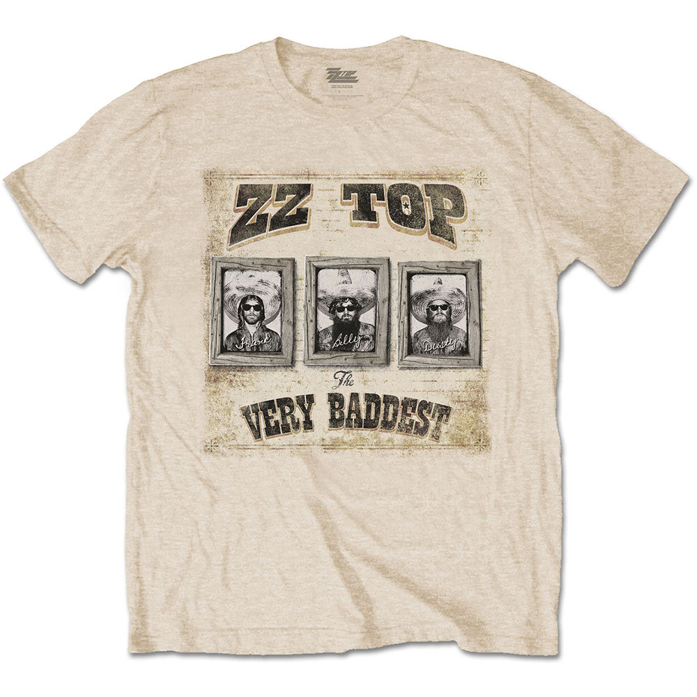 ZZ Top Unisex T-Shirt: Very Baddest 