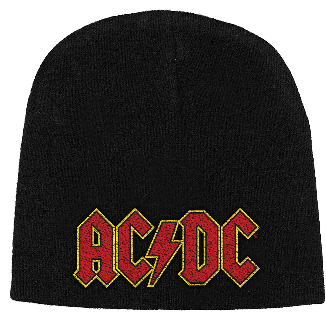 AC/DC Beanie Hat: Logo