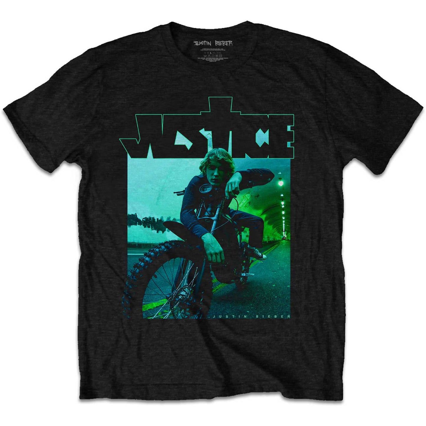 Justin Bieber Unisex T-Shirt: Dirt Bike