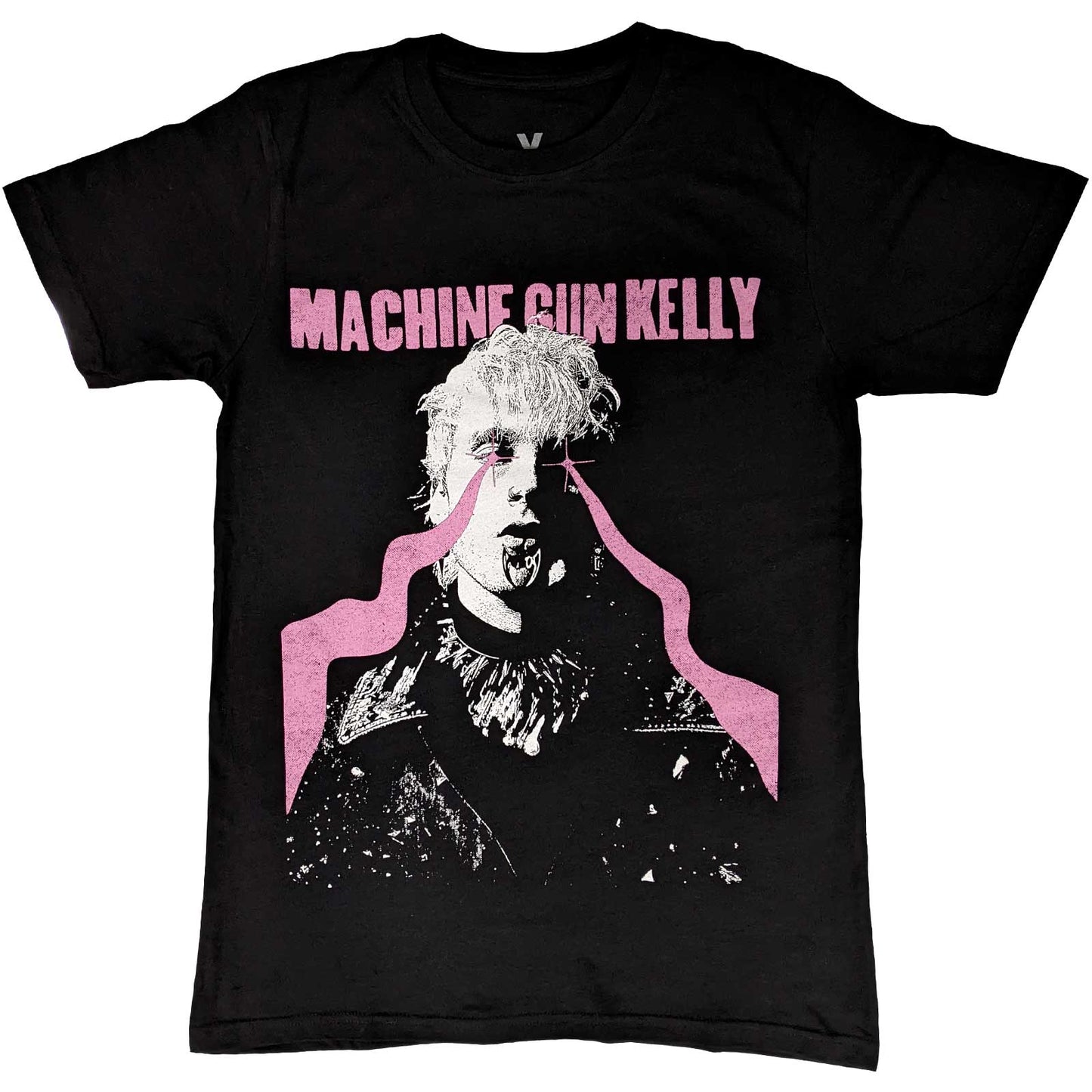 Machine Gun Kelly Unisex T-Shirt: Laser Eye (Back Print)