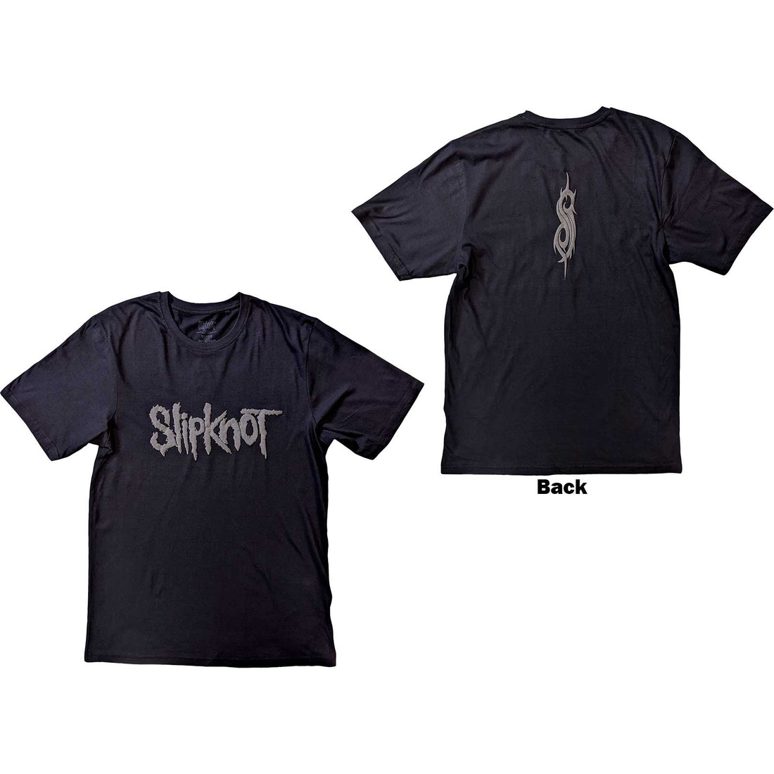 Slipknot Unisex Hi-Build T-Shirt: Logo (Back Print)