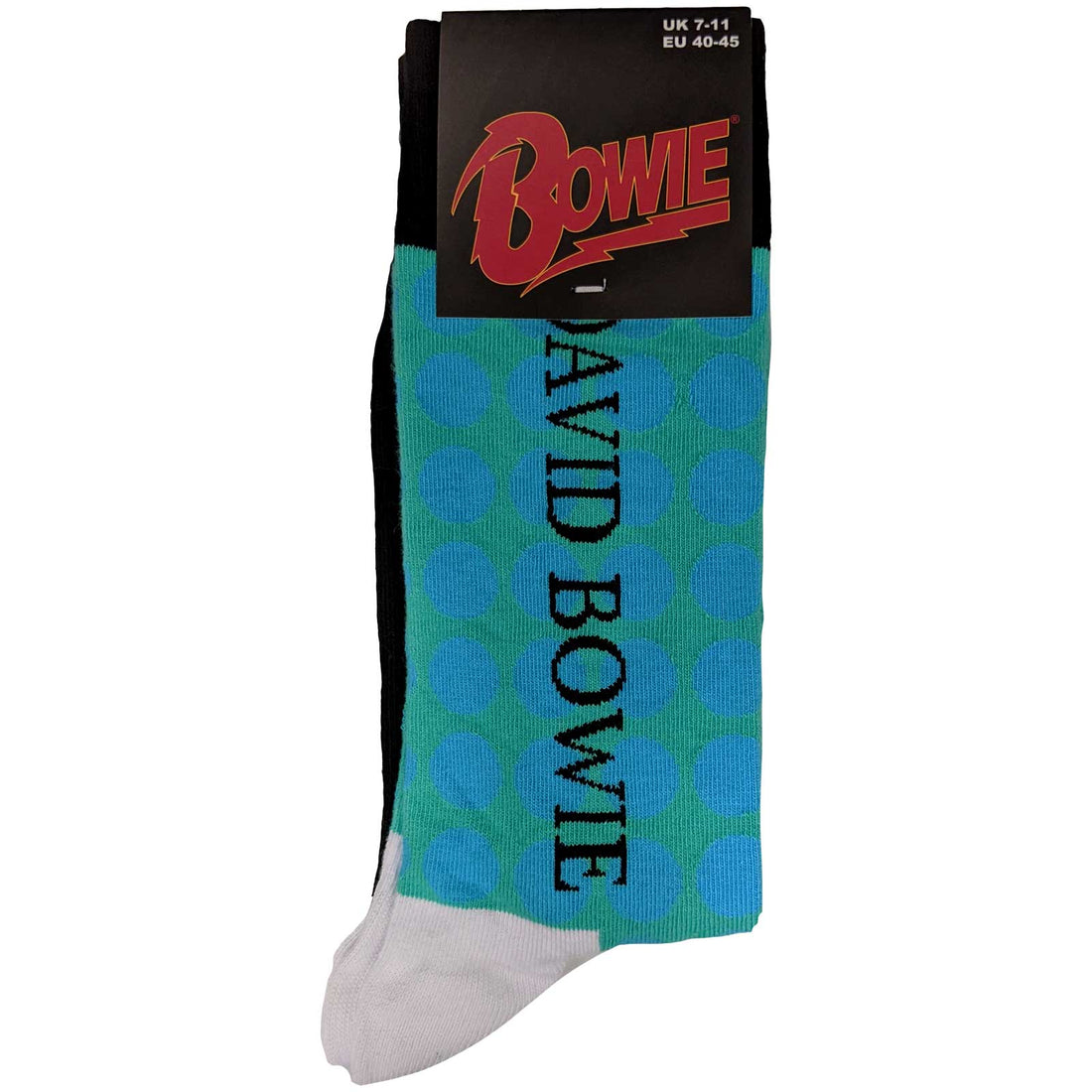 David Bowie Ankle Socks: Circles Pattern (US Size 8 - 12)