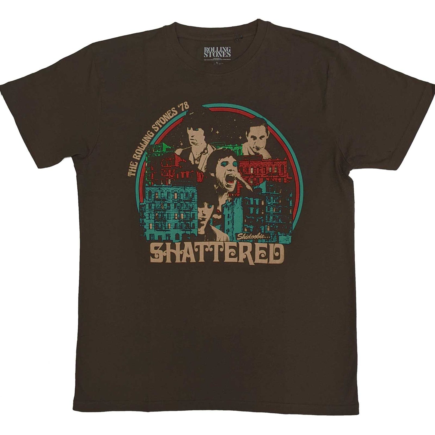 The Rolling Stones Unisex T-Shirt: Some Girls Shattered