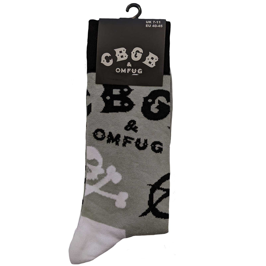 CBGB Ankle Socks: Logos (US Size 8 - 12)