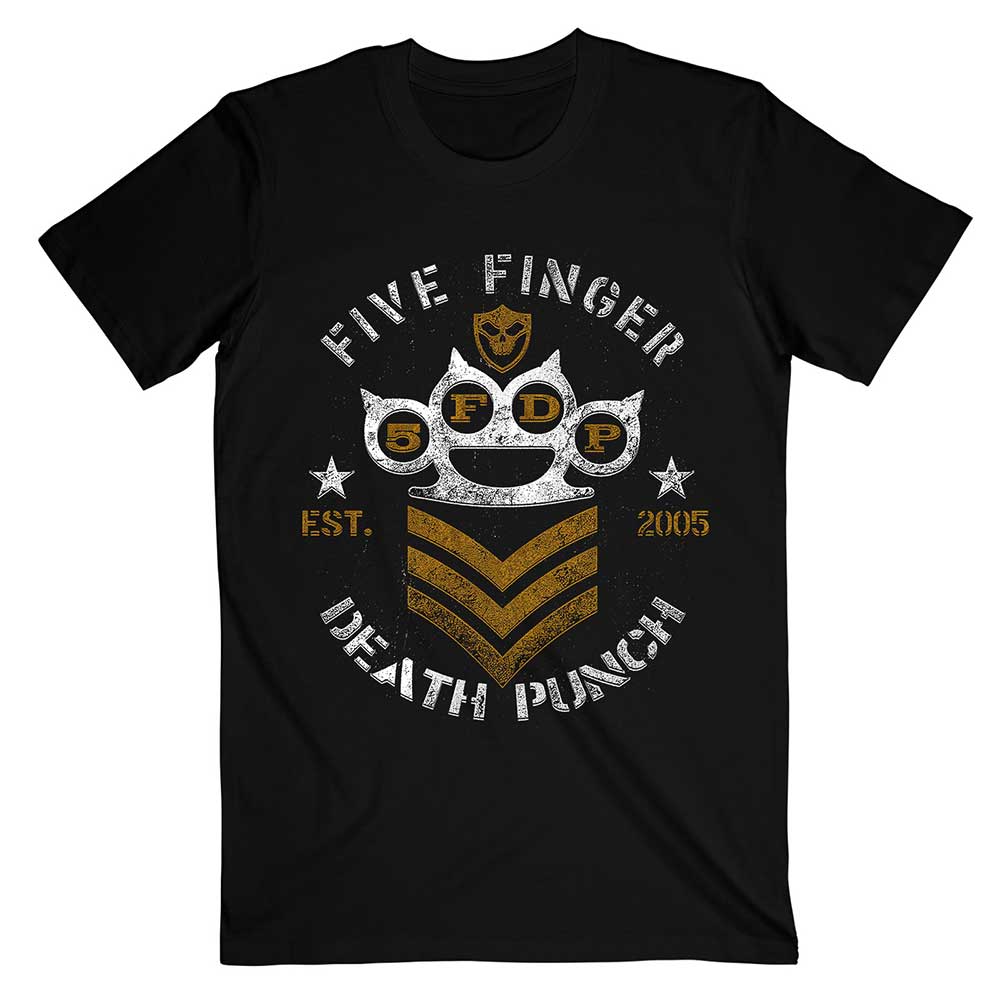 Five Finger Death Punch Unisex T-Shirt: Chevron
