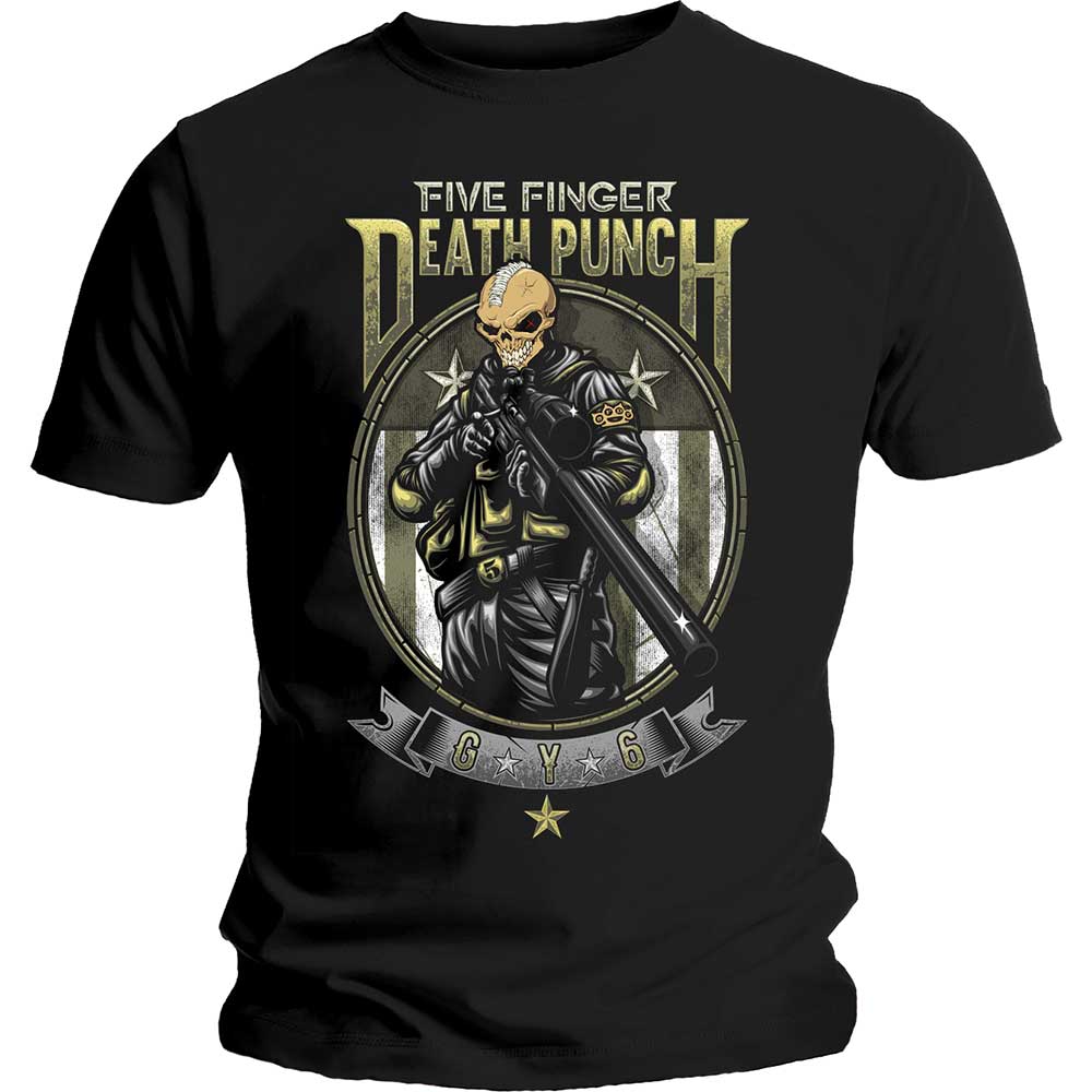 Five Finger Death Punch Unisex T-Shirt: Sniper