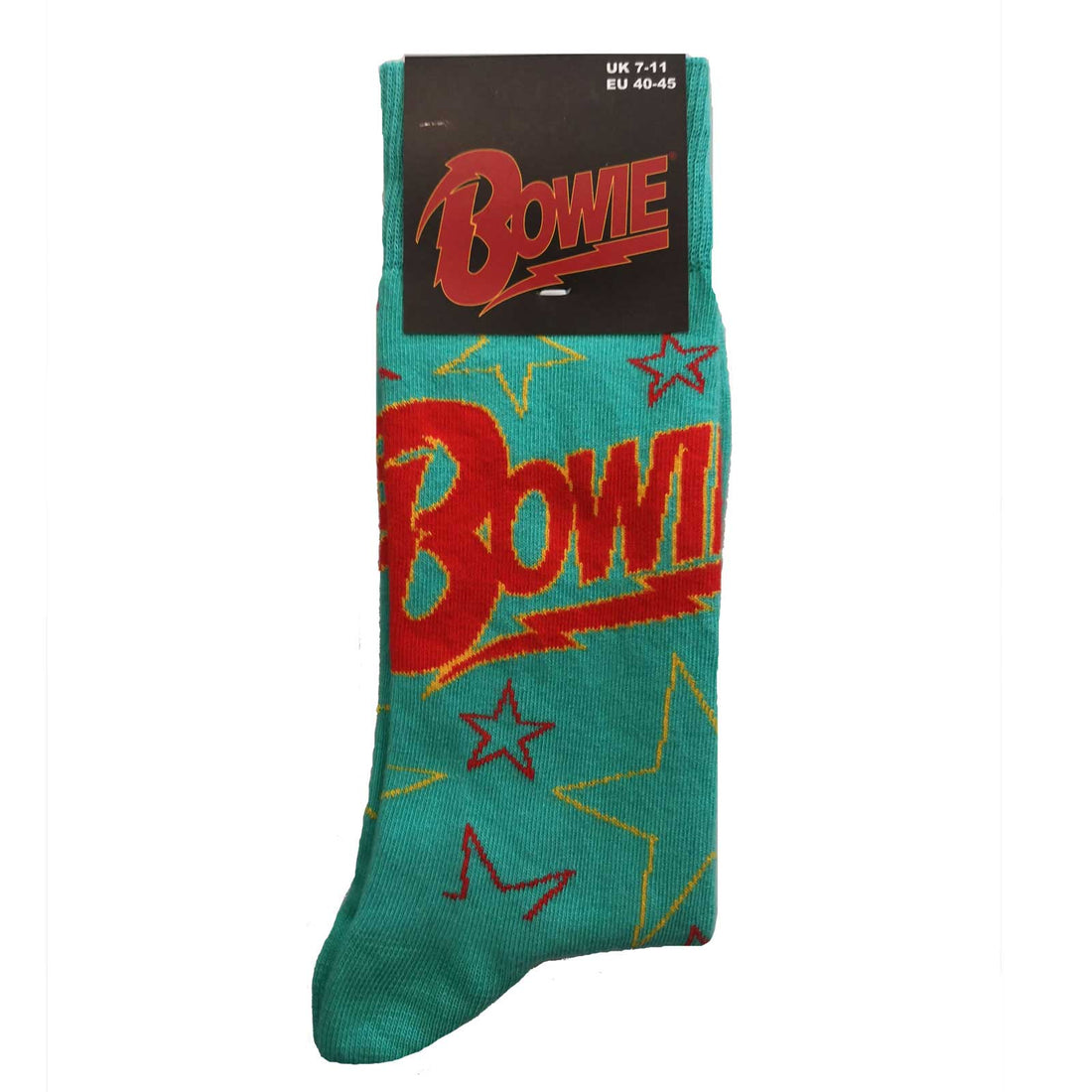 David Bowie Ankle Socks: Stars Outline (US Size 8 - 12)