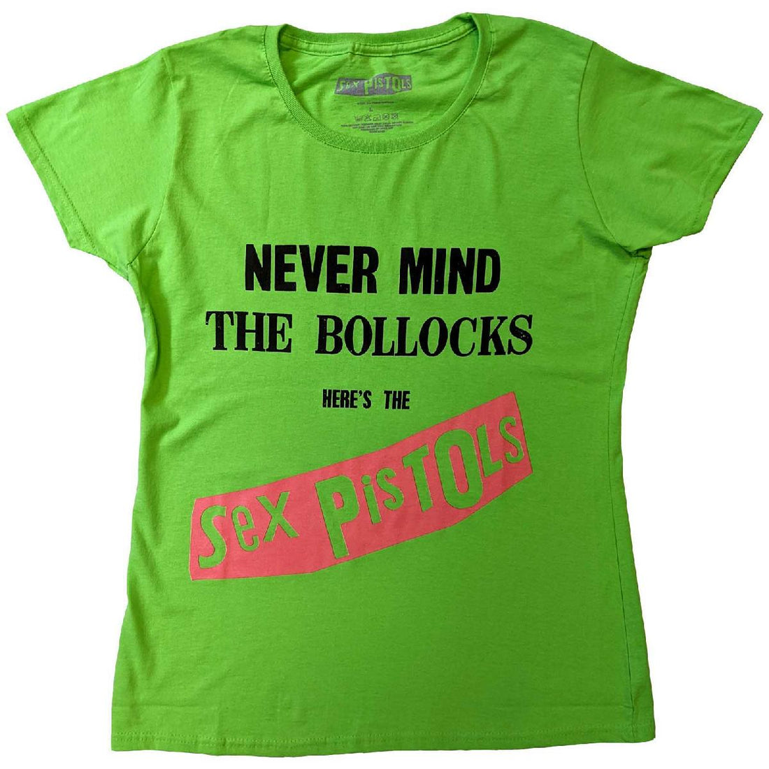 The Sex Pistols Ladies T-Shirt: Nevermind the B...s Original Album